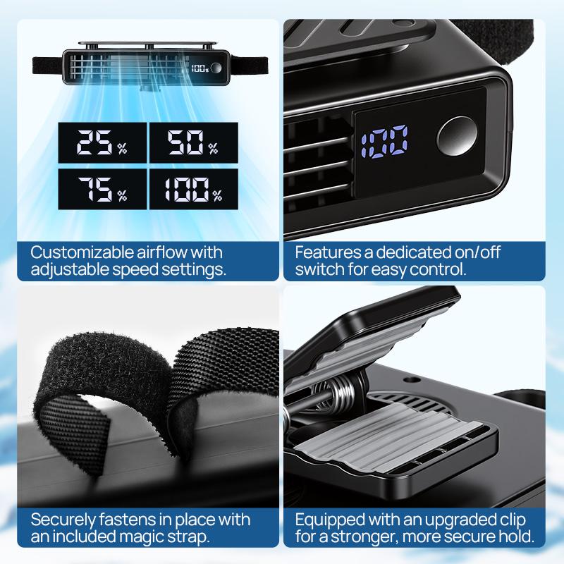 Airflow Adjustable Car Fan