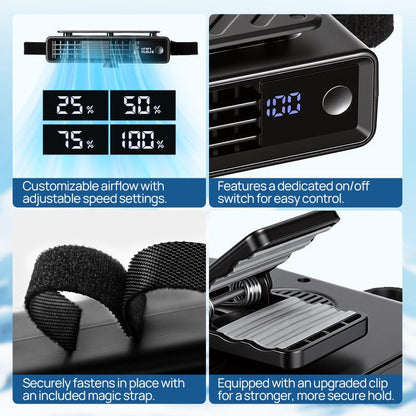 Airflow Adjustable Car Fan