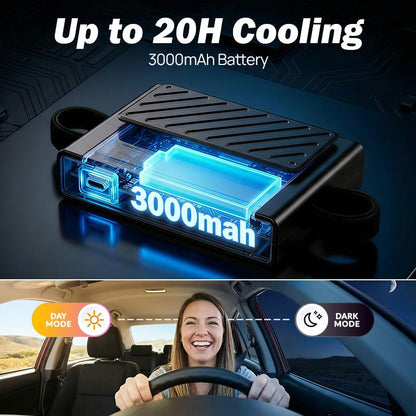 Airflow Adjustable Car Fan